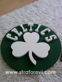 Celtic Football Club logo amblem çalışması