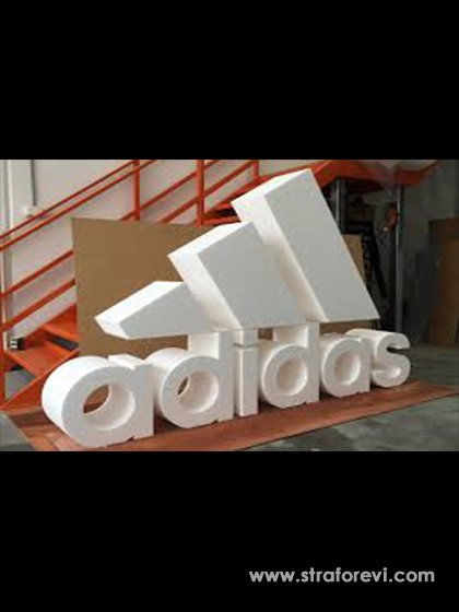 Strafor Adidas Logosu Kesimi